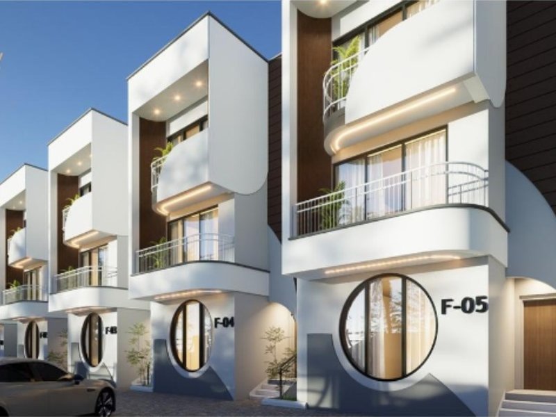 Luxury 4-Bedroom Terraces